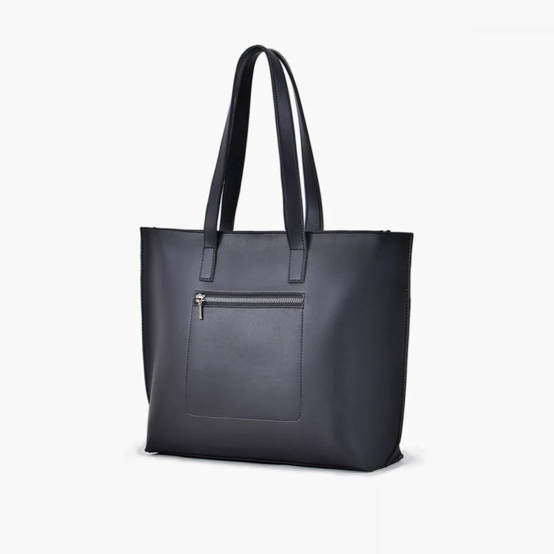 Novabazzar Black long handle tote bag